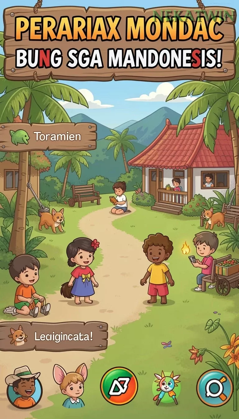 Cuplikan layar TOTOKAURAT — aktivitas