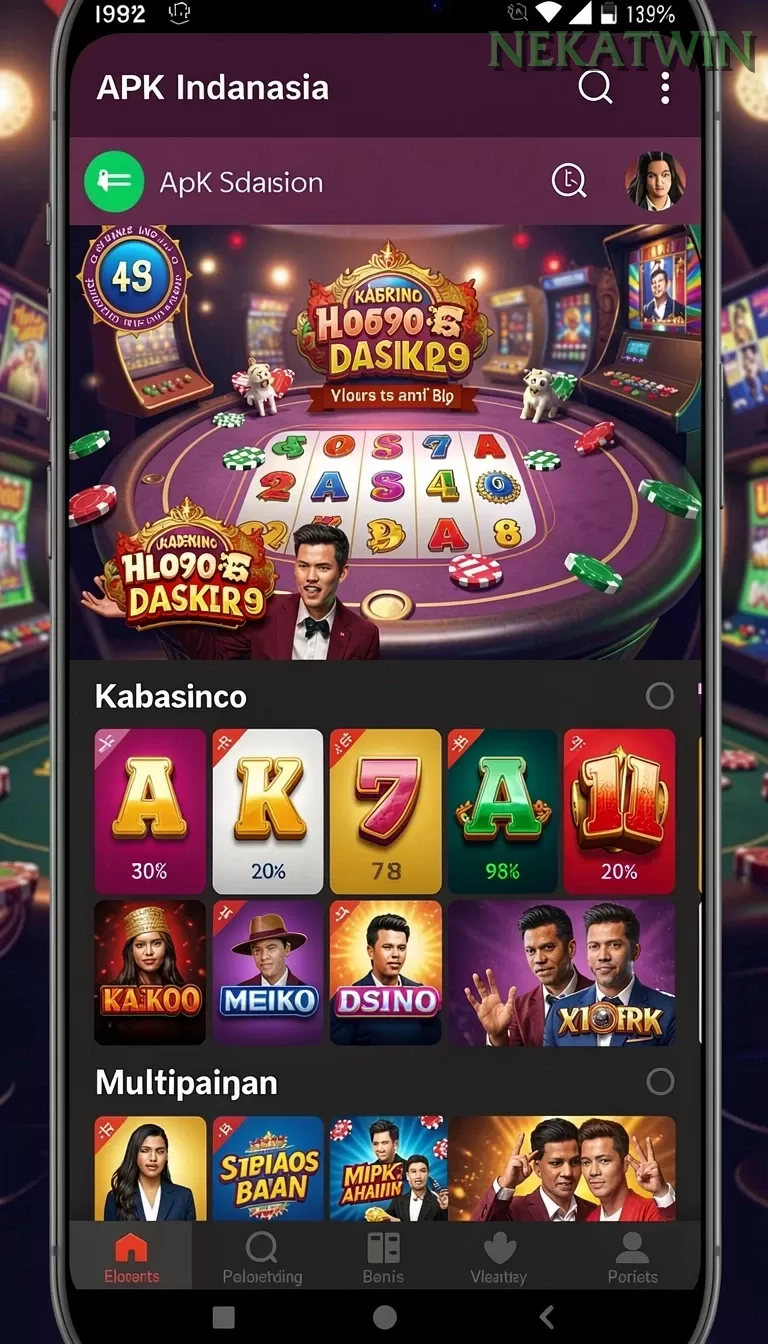 Cuplikan layar TOTOKAURAT — pengaturan akun